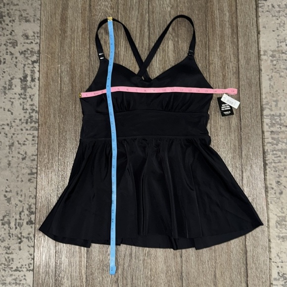 Torrid Wire-Free Racerback Tankini Black - Picture 11 of 13